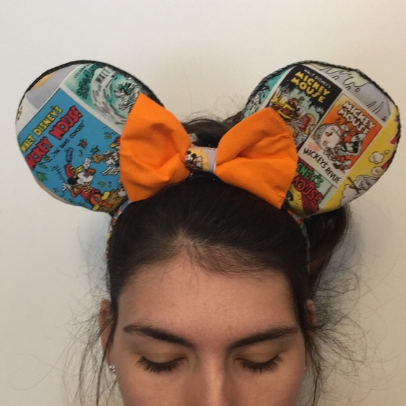 Other - Vintage Mickey fabric ears